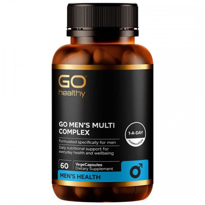 GO Healthy Men's Multi Complex 60vcaps - The Health Shop
