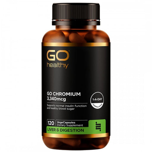 GO Healthy Chromium 3340mcg 120vcaps - The Health Shop