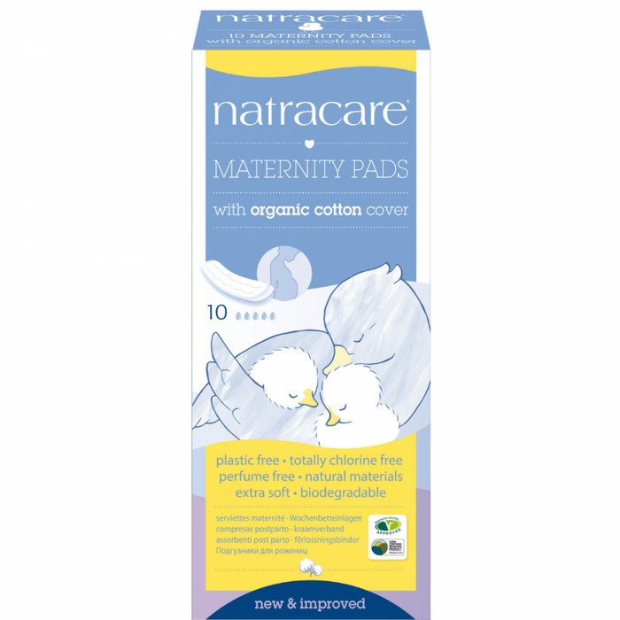 Natracare Maternity Pads x 10 - The Health Shop