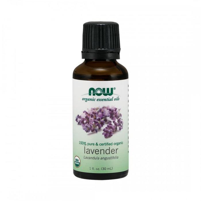 NOW Essential Oil Lavender Organic & 100% Pure 30ml - The Health Shop