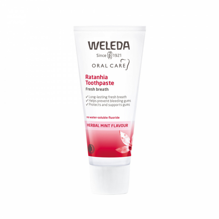 Weleda Ratanhia Toothpaste 75ml - The Health Shop