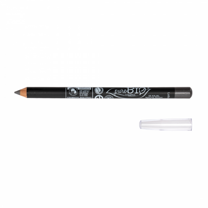 puroBIO Eyeliner Pencil 03 Kajal Grey - The Health Shop