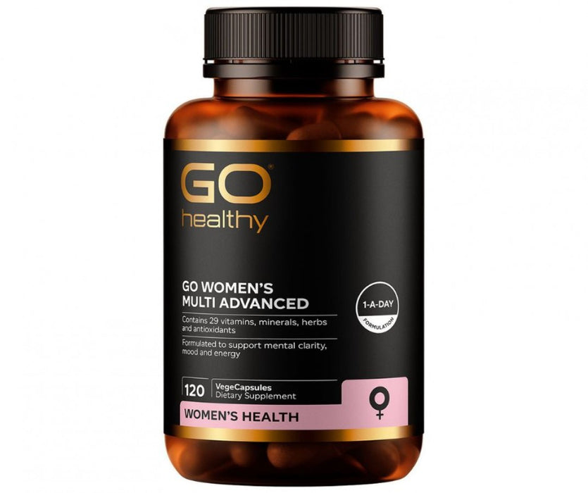 GO Healthy Women's Multi Advanced 120vcaps - The Health Shop
