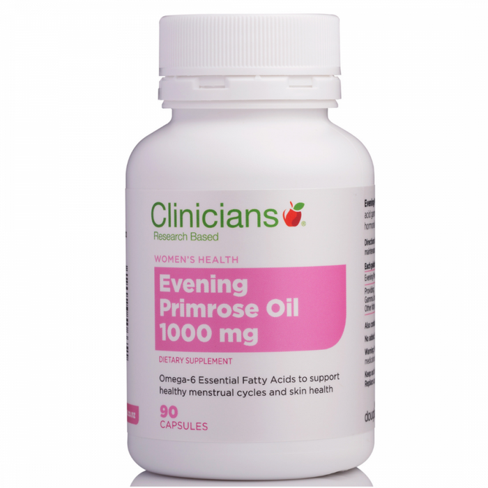 Clinicians Evening Primrose Oil 1000mg 90softgels - The Health Shop