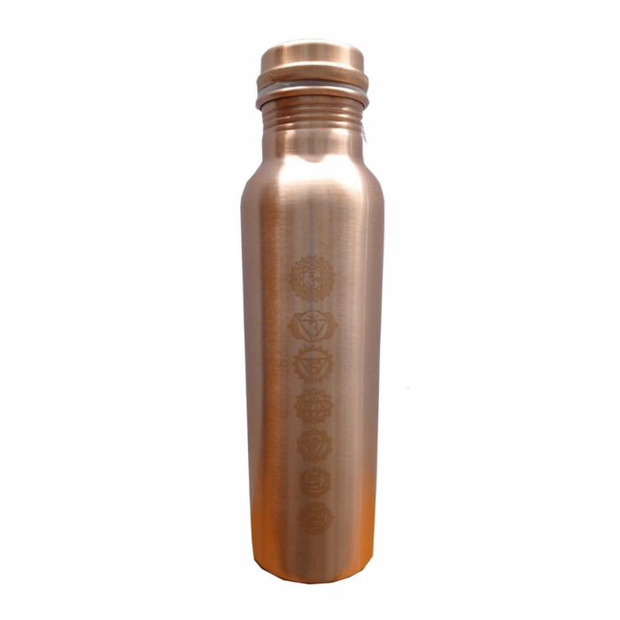 Ayurveda Copper Bottle, Chakra 950ml - The Health Shop