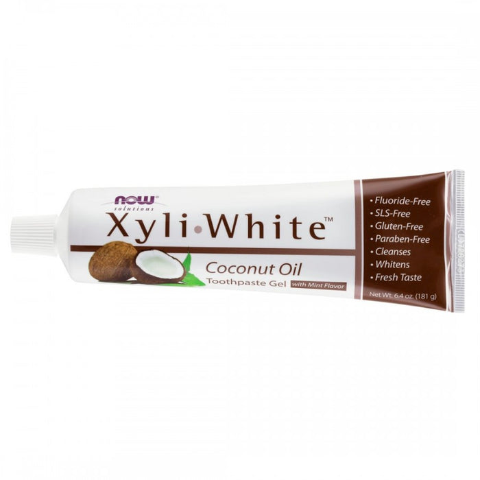 NOW Xyliwhite Coconut Oil Toothpaste Gel - The Health Shop