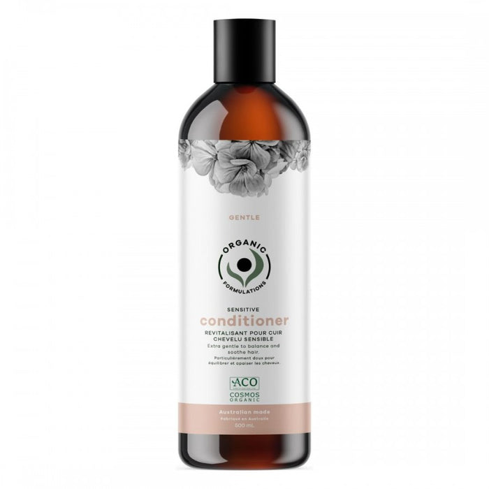 Organic Formulations Sensitive Conditioner 500ml - The Health Shop