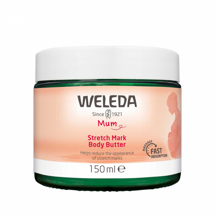 Weleda Mum Stretch Mark Body Butter 150ml - The Health Shop