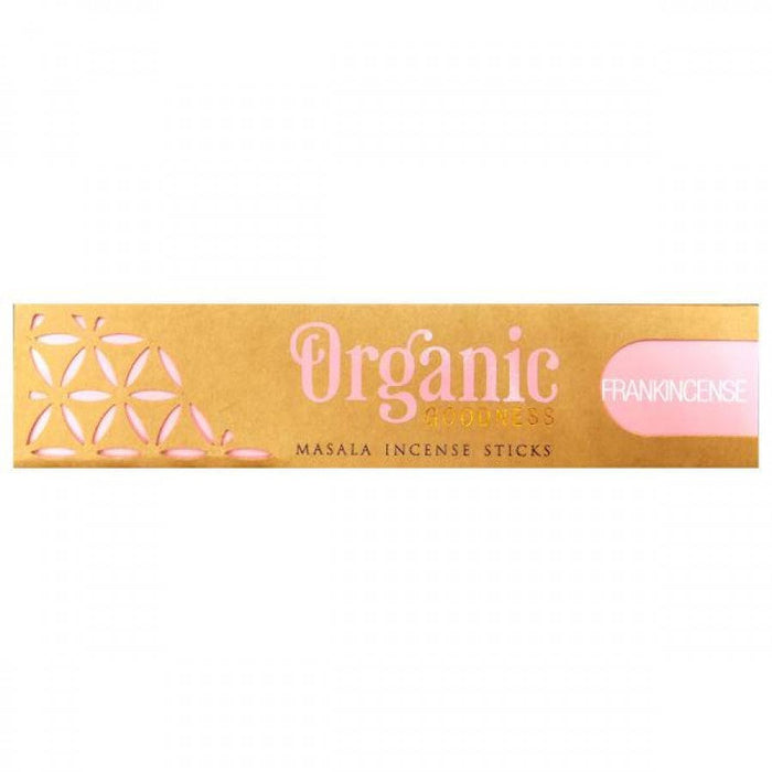 Organic Goodness Masala Incense Sticks, Frankincense - The Health Shop