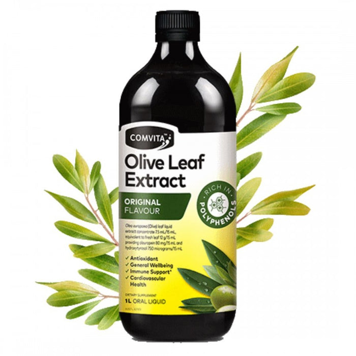 Comvita Olive Leaf Extract, Original 1L - The Health Shop