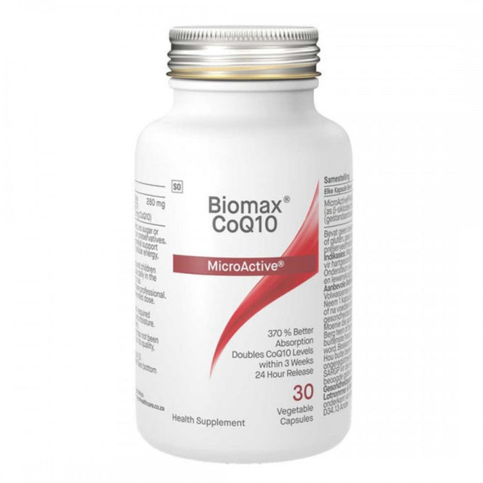 Coyne Healthcare Biomax CoQ10 30vcaps - The Health Shop