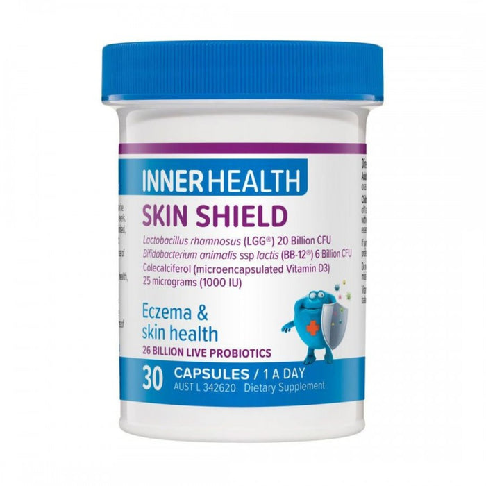 Inner Health Skin Shield Probiotic 30caps - The Health Shop