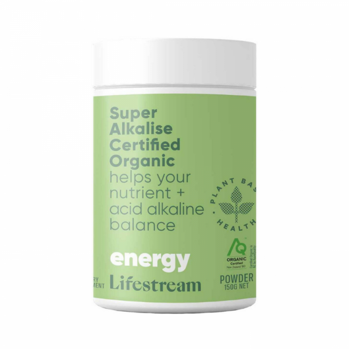 Lifestream Super Alkalise Certified Organic powder 150g - The Health Shop