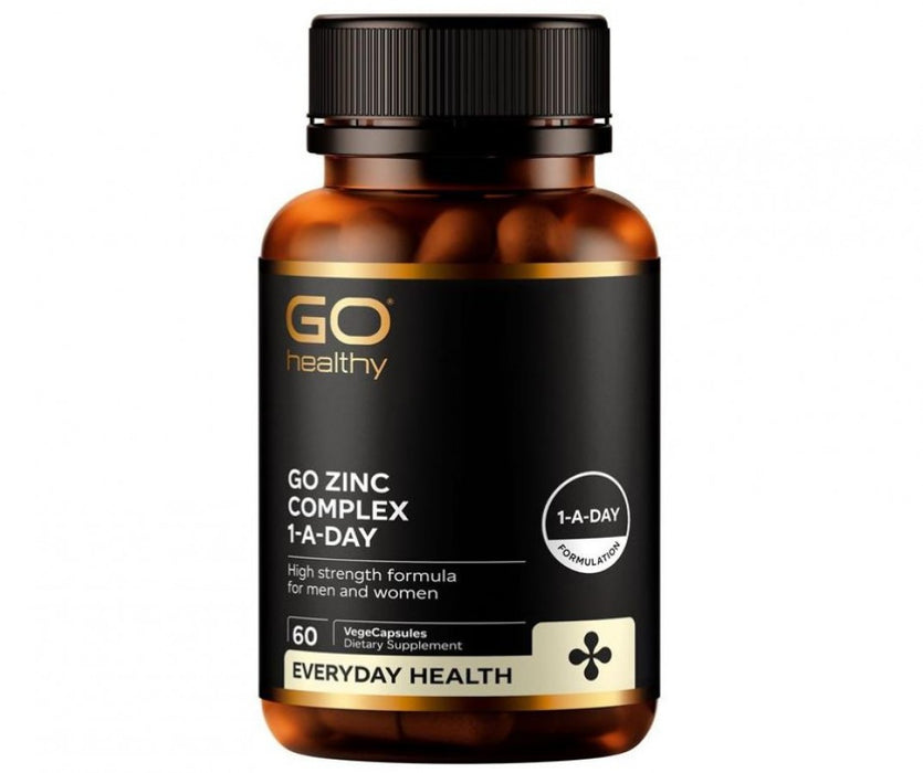 GO Healthy Zinc Complex 1-A-Day 60vcaps - The Health Shop