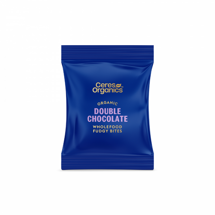 Ceres Organics Organic Wholefood Fudgy Bites, Double Chocolate 120g - The Health Shop
