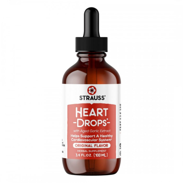 Strauss Heartdrops 100ml - The Health Shop