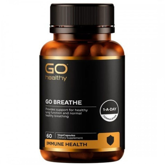 GO Healthy Breathe 60vcaps - The Health Shop