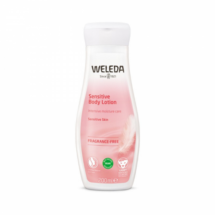 Weleda Sensitive Body Lotion - Fragrance Free 200ml - The Health Shop
