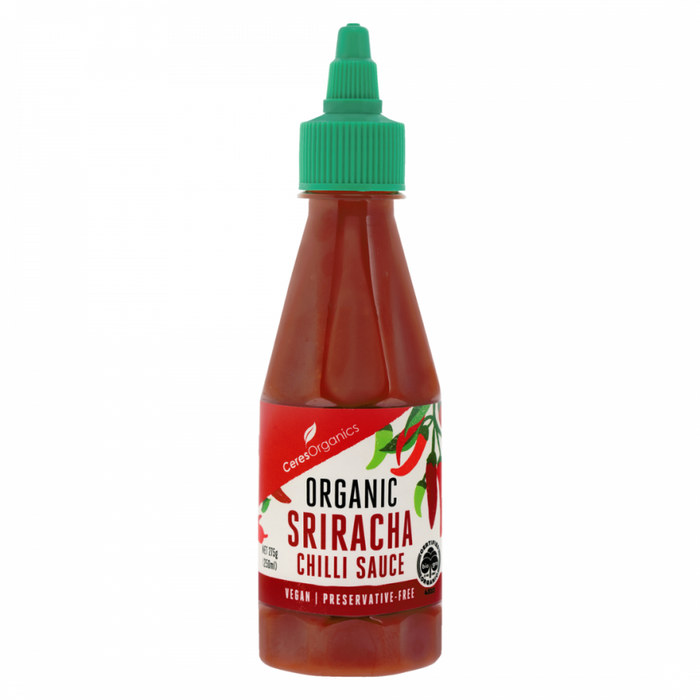 Ceres Organics Organic Sriracha Chilli Sauce 250ml - The Health Shop