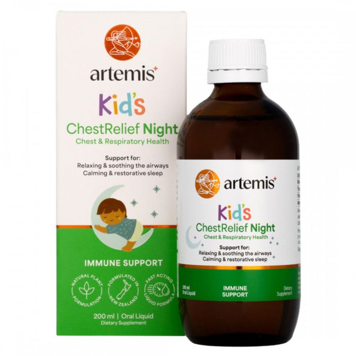 Artemis Kids ChestRelief Night 200ml - The Health Shop