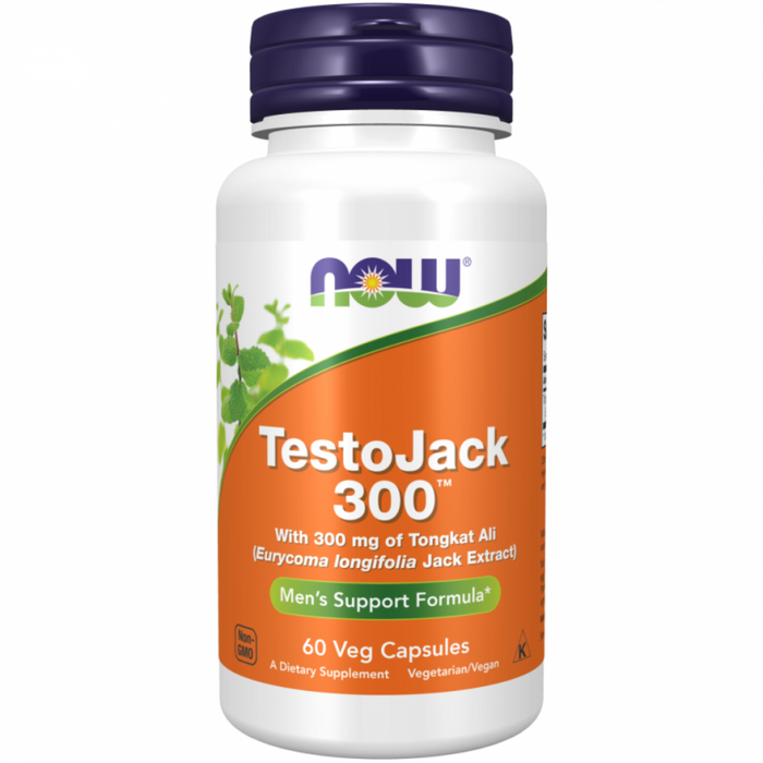 NOW TestoJack 300 60vcaps - The Health Shop