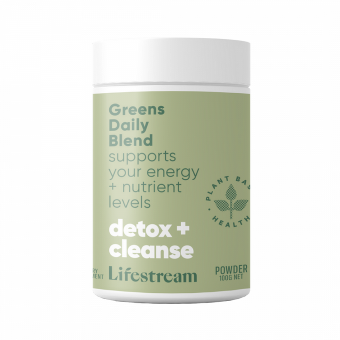 Lifestream Greens Daily Blend powder 100g - The Health Shop