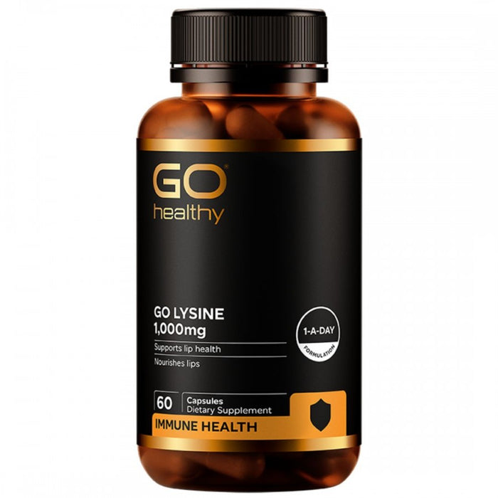 GO Healthy Lysine 1,000mg 60caps - The Health Shop