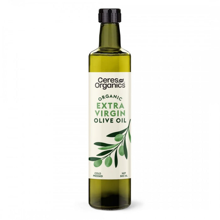 Ceres Organics Organic Olive Oil, Extra Virgin Cold-Pressed 500ml - The Health Shop