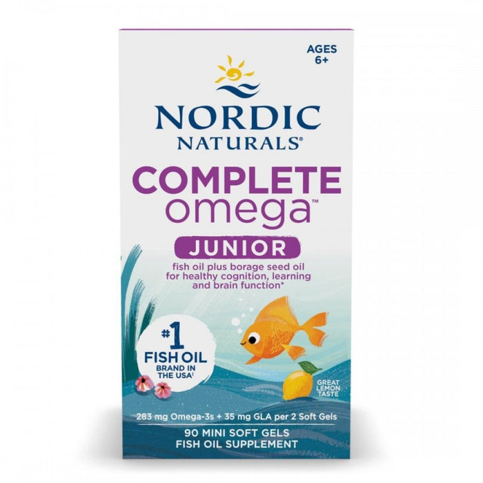 Nordic Naturals Complete Omega JUNIOR 90 mini softgels - The Health Shop