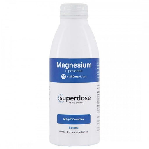 Superdose Liposomal Magnesium 200mg Banana 450ml