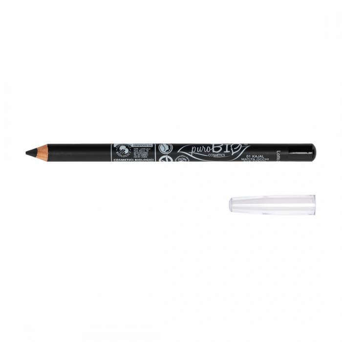 puroBIO Eye Pencil 01 Kajal Black - The Health Shop