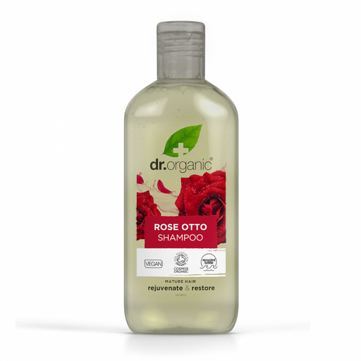 Dr.Organic Rose Otto Shampoo 265ml - The Health Shop