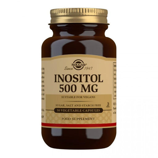 Solgar Inositol 500mg 50vegcaps - The Health Shop