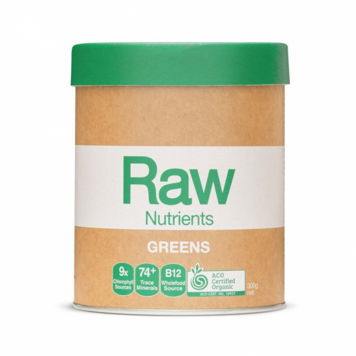 Amazonia Raw Nutrients Greens 300g - The Health Shop