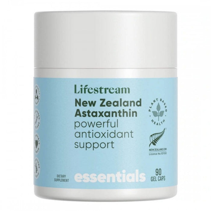 Lifestream New Zealand Astaxanthin 90 gel caps