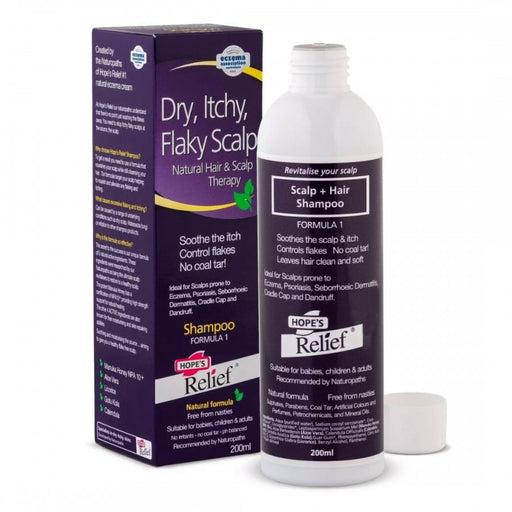 Hope's Relief Dry, Itchy, Flaky Scalp Shampoo 200ml - The Health Shop