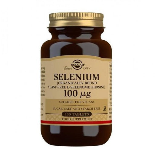 Solgar Selenium 100mcg 100tabs - The Health Shop