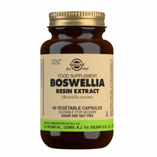 Solgar Boswellia Resin Extract 60vegcaps - The Health Shop