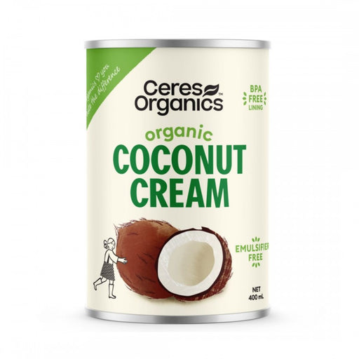 Ceres Organics Organic Coconut Cream 400ml - The Health Shop