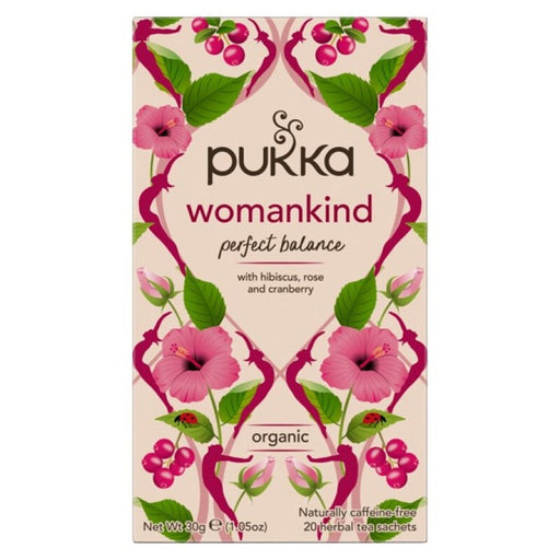 Pukka Womankind 20 herbal tea sachets - The Health Shop