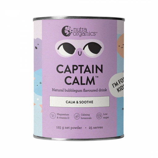 Nutra Organics Captain Calm 125g - The Health Shop