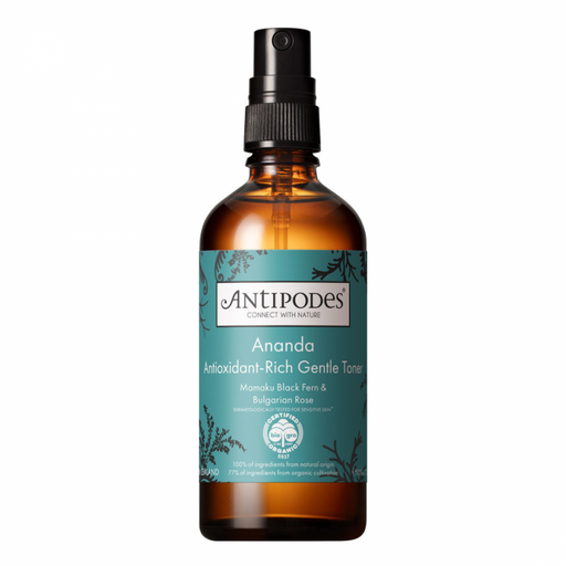 Antipodes Ananda Antioxidant-Rich Gentle Toner 100ml - The Health Shop