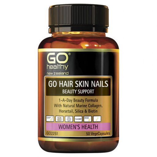 GO Healthy Hair Skin Nails 50vcaps - The Health Shop