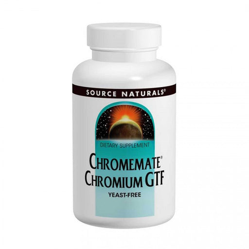 Source Naturals ChromeMate Chromium GTF 60tabs - The Health Shop