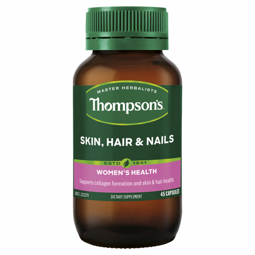 Thompson's Skin, Hair & Nails 45caps - The Health Shop