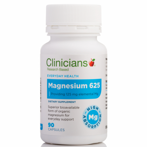 Clinicians Magnesium 625 90caps - The Health Shop