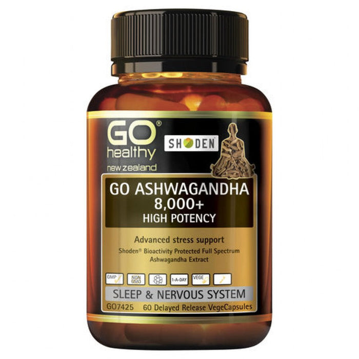 GO Healthy Ashwagandha 8,000+ 60vcaps