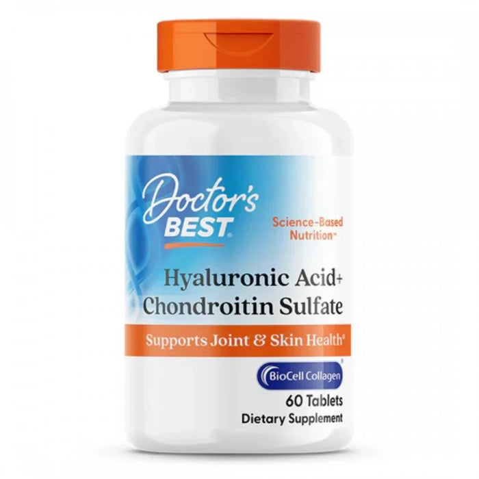 Doctor's Best Hyaluronic Acid + Chondroitin Sulfate 60caps Natural Health > Supplements > Combination Formulas