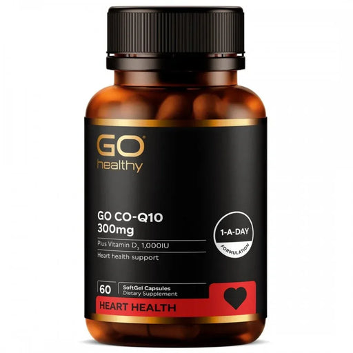 GO Healthy CO-Q10 300mg 60 softgel caps Natural Health > Antioxidants