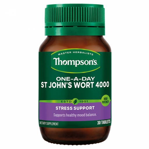 Thompson's One-A-Day St John's Wort 4000 30caps - The Health Shop